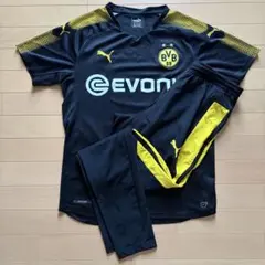 PUMA プーマ ドルトムント ユニフォーム＆パンツ 17-18 アウェイ M