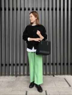 グリーンレーベルリラクシング ワイドパンツ　34