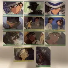 名探偵コナン　場面写トレーディングクリアカードセット①