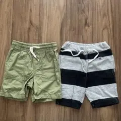 babyGAP 105㎝　カーキ　チャンピオン100㎝　ボーダー　半ズボンセット