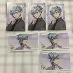 【藍】 うたプリ タブナイ カルナイ アニメイト フェア 特典 イラストカード