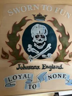 超特大ジョンソンズラロッカ激レア皮用布用熱転写シート！