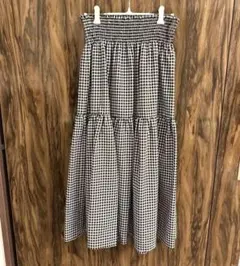 【新品タグ付き】coca コカ　ギンガムチェックスカート