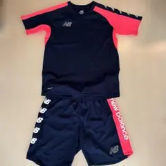new balance ジャージ上下セット 150JPN ネイビー/ピンク