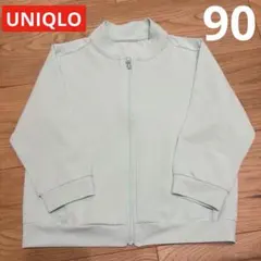 エアリズム　UVカット　メッシュ　ブルゾン　90　ライトグリーン　アウターのサムネイル