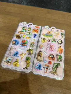 ぷっくりジェル AI MONSTRE おしりステッカー 2種セット