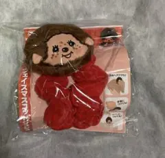 モンチッチ　フェイスマスコットシュシュ　赤