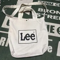 Lee トートバッグ ホワイト
