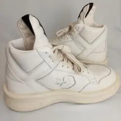 リックオーエンス ダークシャドウ × コンバース ターボウエポン 28cm 白