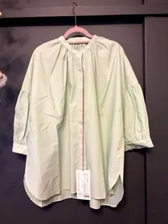 nagonstans 長袖シャツ ミント グリーン | Mercari
