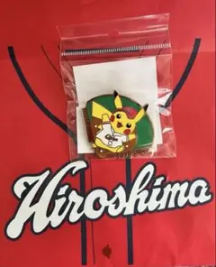 カープ来場者特典30周年記念ピカチュウ ピンバッジ - メルカリ