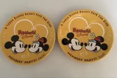 ファンダフルディズニー　2009 特典　プレート2枚セット