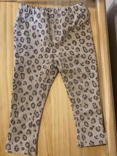 BREEZE☆ヒョウ柄キッズレギンス☆90cm