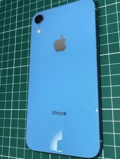 iPhone XR ブルー 本体 64GB ロック解除済み - メルカリ