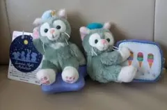 ディズニシー ジェラトーニぬいぐるみストラップ 2体セット