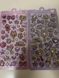 【正規品】ボンボンドロップシール　マジカル　ピンク　パープル