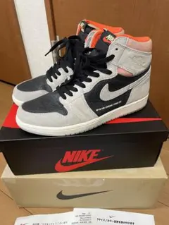 限定 ジョーダン1 Retro High OG ハイパークリムゾン 27.0cm