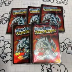 遊戯王 ブルーアイズ・トゥーン・ドラゴン スリーブ 6個セット - メルカリ