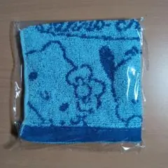 サンリオキャラクターズ ハンドタオル 青