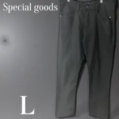 「即日発送」L Navy スリムフィット 黒 デニムスキニーパンツのサムネイル
