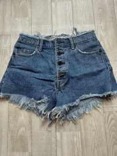 【極美品】MOUSSY デニムショートパンツ　短パン マウジー
