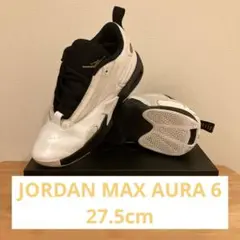 ナイキ ジョーダン マックス オーラ 6 27.5cm ホワイト 箱付きのサムネイル