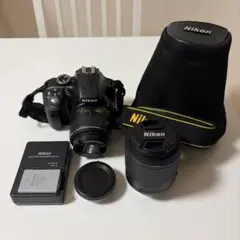 NikonD3300本体 ダブルレンズセット ジャンクあり - メルカリ