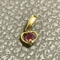 k18トップ　石付きトップ　18金　ゴールドチャーム　k18 18金　アクセサリ