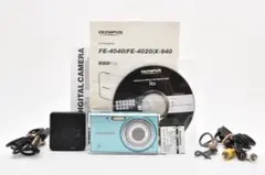 オリンパス　OLYMPUS FE-4020 ライトブルーのサムネイル