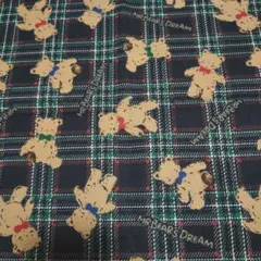 サンリオ クマ プリント綿生地 MR.BEAR'S DREAM Sanrio