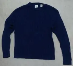 【希少】90s OLD GAP オールドギャップ リブニット セーター 紺 M