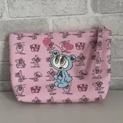 エンジェルブルー　ビッグポーチ　ピンク