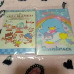 サンリオキャラクターズ　タキシードサム　はぴだんぶい　ウエハースカード