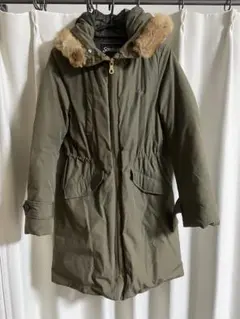 Simplicite ファー付き カーキ モッズコート