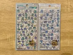 新作　ボンボンドロップシール　サンリオ　文字　シナモン　ポチャッコ ２枚