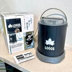 【ほぼ未使用】LOGOS ポータブル火消し壺 箱付き BBQのサムネイル