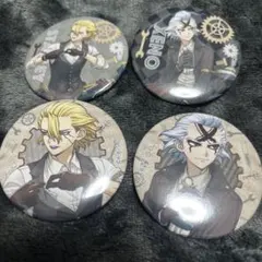 Dr.stone 缶バッジ　ツーリング ver Dr.ゼノ&スタンリー