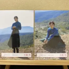 櫻坂46『隙間風よ』MV衣装 生写真 大園玲 ヒキ、座り