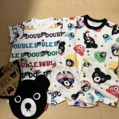 ミキハウス　ダブルビー　ロンパース　70 スタイ　セット　まとめ売り