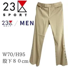 23区GOLF ゴルフパンツ W70/H95 丈80cm ベージュのサムネイル