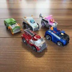 パウ・パトロール ミニカー 5台セット