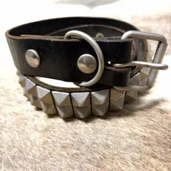 激レア モダンパイレーツ 赤金 2連 鋲ベルト スタッズベルト punk y2k