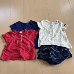 子供服　レディース　80㎝　4点まとめ売り