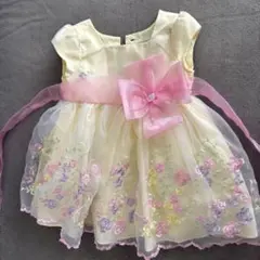 Jona Michelle 花柄ベビードレス 誕生日 80-90cm