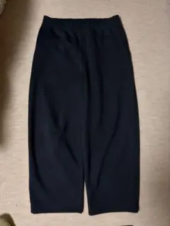 ユニクロC スウェットワイドパンツ XL ブラック