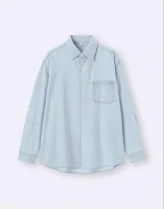 GU ウォッシュドシャツ(デニム)