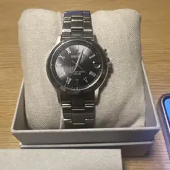 SEIKO ソーラー電波時計 メンズ腕時計