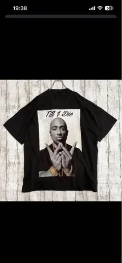 US古着 2PAC TUPAC HipHop ラップTシャツのサムネイル