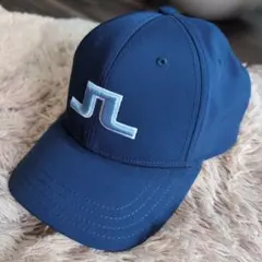 J.LINDEBERG ゴルフ キャップ ネイビー