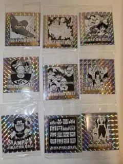 ドラゴンボール 40周年記念 シールウエハース第二弾 9枚セット